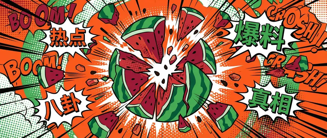 雨后小故事 今日头瓜爆炸漫画横幅
